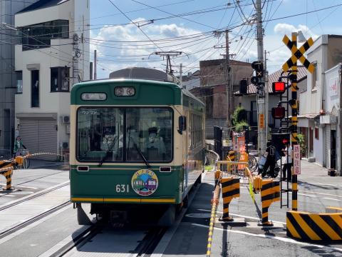 嵐電モボ631形
