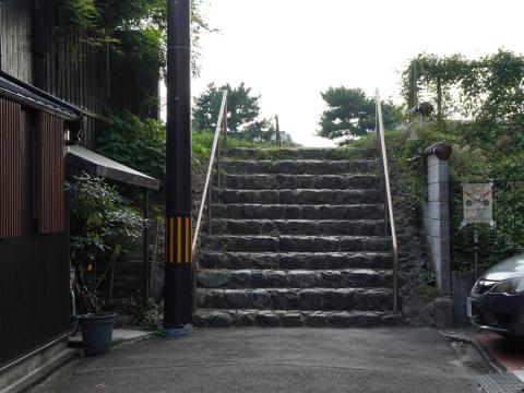 鴨川の石段