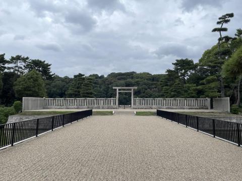 仁徳天皇百舌鳥耳原中陵拝所