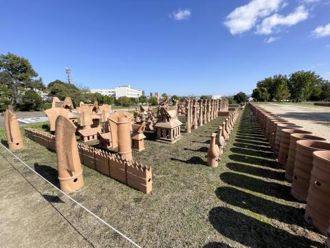 埴輪まつりのステージ