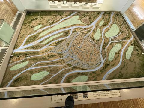 唐古・鍵遺跡ジオラマ