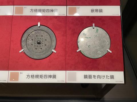 鏡面を向けた鏡