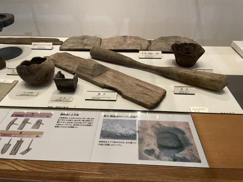 弥生時代の農耕具と土木具