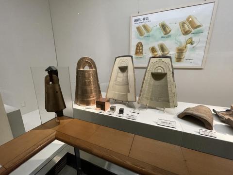 銅鐸の鋳型復元品