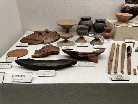纏向遺跡からの出土品