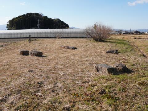 ホケノ山古墳の北側