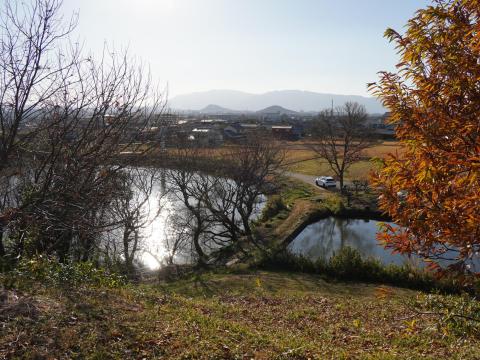 茅原大墓古墳からの眺め