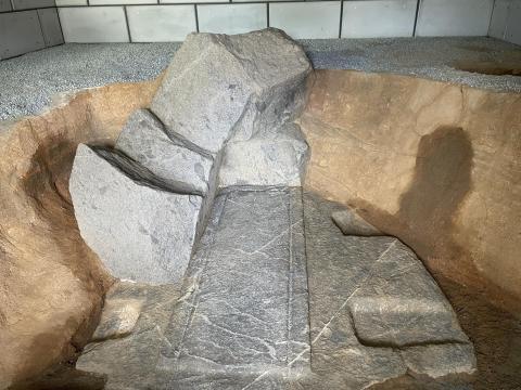 牽牛子塚古墳石室