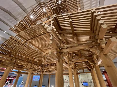 大極殿構造模型