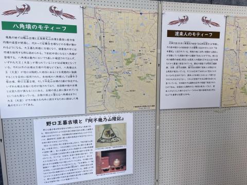 八角墳のモティーフ、渡来人のモティーフ