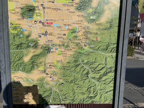 飛鳥観光広域案内図