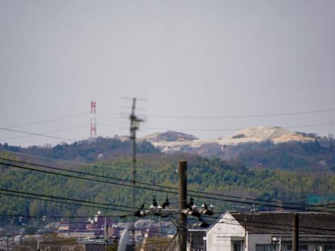 生駒山地の北端