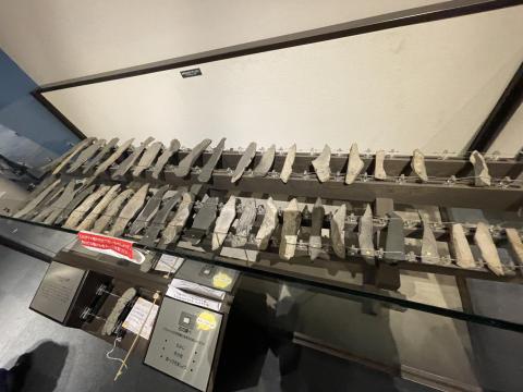 サヌカイトのシロフォン