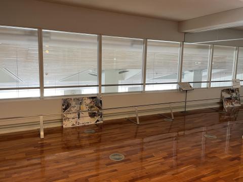 バックヤード見学デッキ