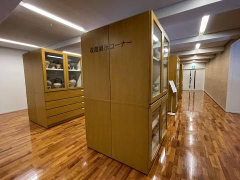 収蔵展示品コーナー