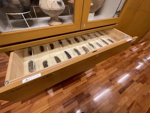 収蔵展示品コーナー