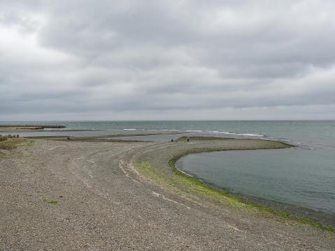 男里川右岸河口