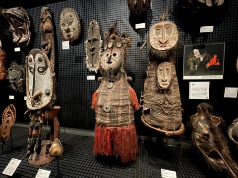 パプアニューギニアの仮面