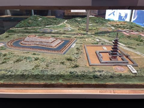 久津川古墳群ジオラマ