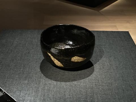 黒楽茶碗 銘千鳥