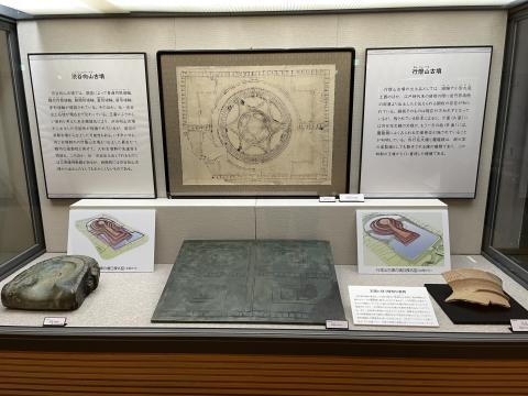 行燈山古墳と渋谷向山古墳出土品