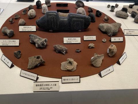 動物意匠を表現した土器