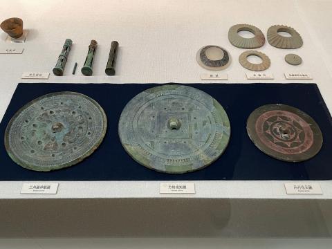 新沢千塚500号墳 銅鏡等