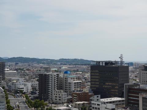 和歌山城からの眺め