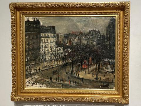 佐伯祐三 オプセルヴァトワール附近