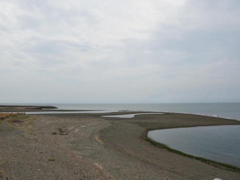 男里川右岸河口