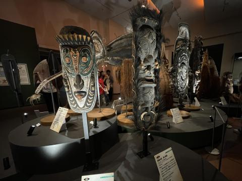 パプアニューギニアの精霊仮面、儀礼用仮面