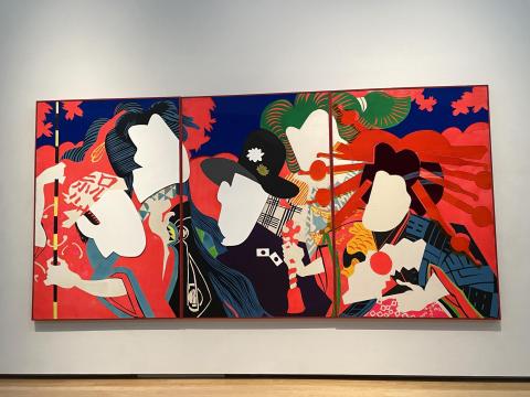 篠原有司男「女の祭」