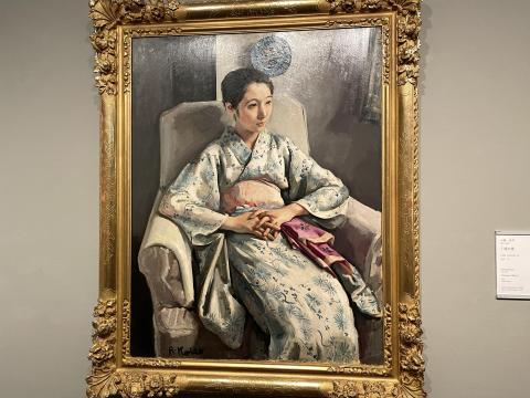 小磯良平「T嬢の像」