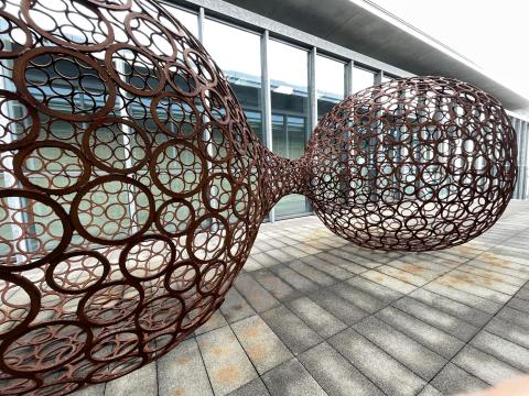 青木野枝「風のデッキ」