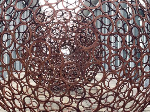 青木野枝「風のデッキ」