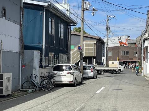 北加賀屋の工場街