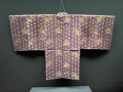 紫地柳蝶分舞衣