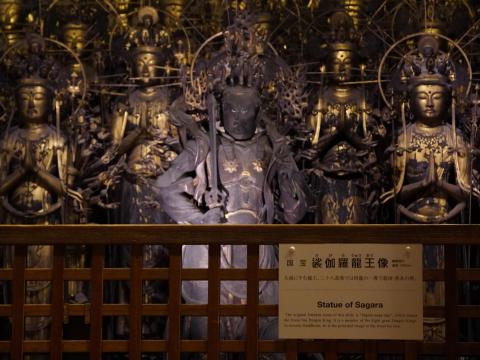 国宝 裟伽羅龍王