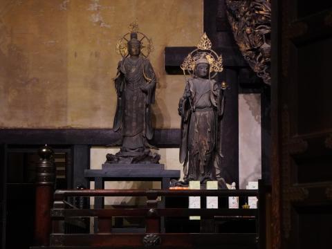 国宝 大弁功徳天と帝釈天王