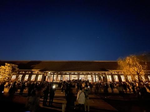 三十三間堂夜間特別拝観