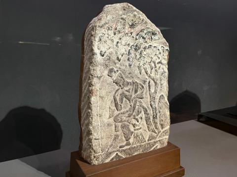 菩薩半跏思惟像 天龍山石窟将来 