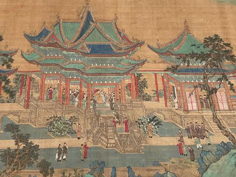 九成宮図 （伝）仇英