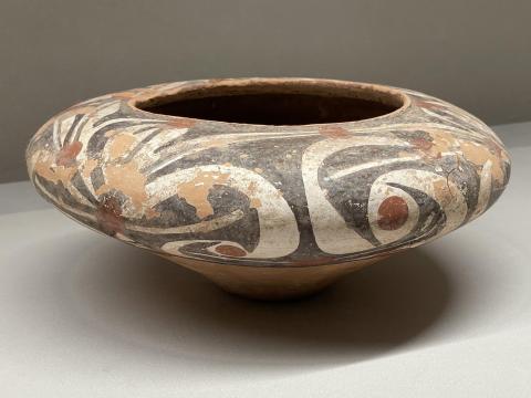 彩陶 渦文 鉢