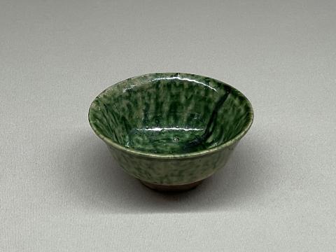  緑釉杯