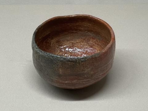 赤楽茶碗銘かがり火