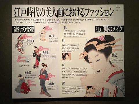江戸時代の美人画におけるファッション